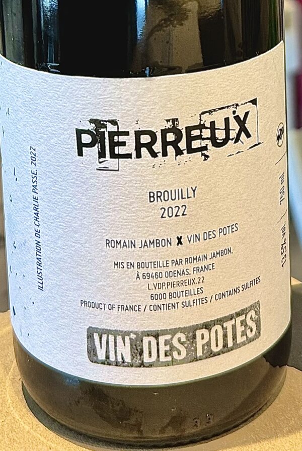 raizins vin des potes x romain jambon pierreux beaujolais gamay